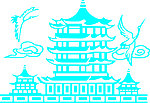 黄鹤楼底纹