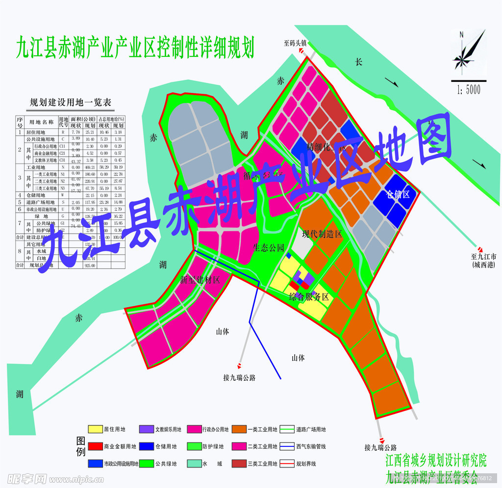 九江产业图
