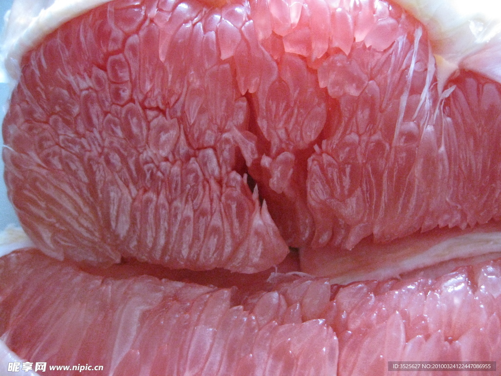 红柚 果肉 特写