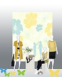春夏橱窗设计