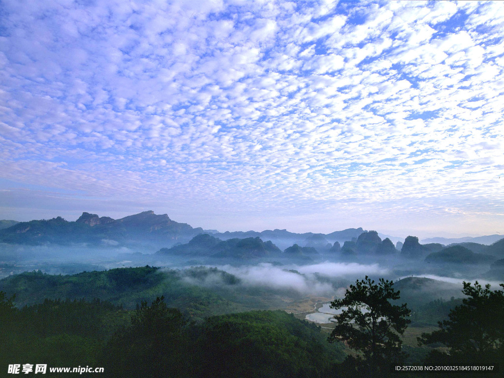山水景