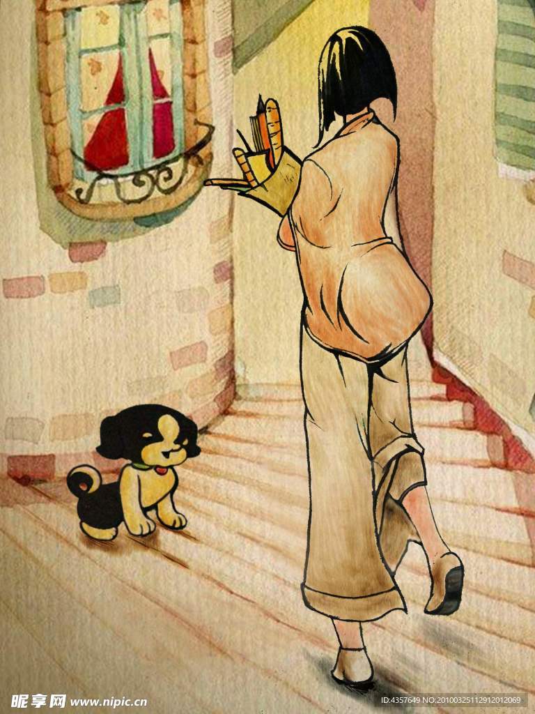 女孩