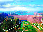 黄河小浪底鸟瞰图