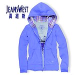 国际著名品牌真维斯 LOGO 20蓝色休闲外套10男式 男装