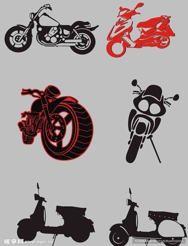男女装摩托车