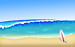 海滩