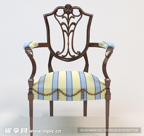 精致欧式家具新古典椅子