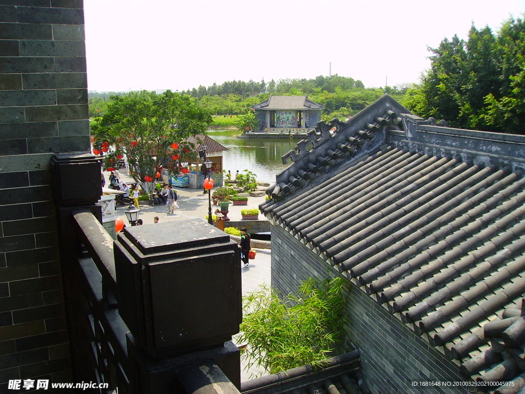 岭南建筑 传统建筑 屋檐 屋脊