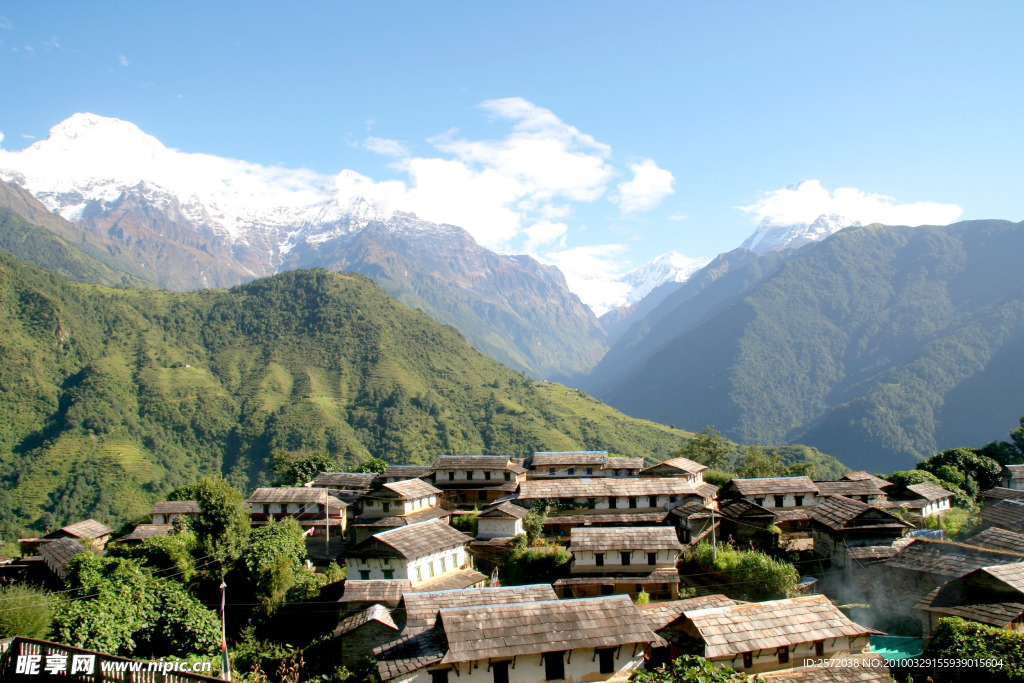 山村风光