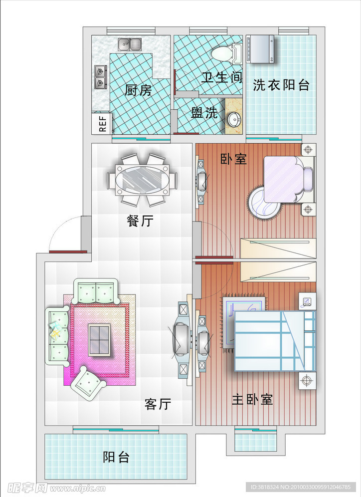 室内设计平面图