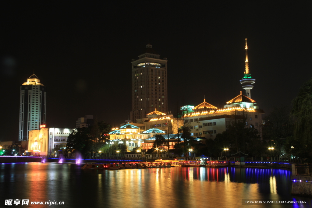 濠河夜景