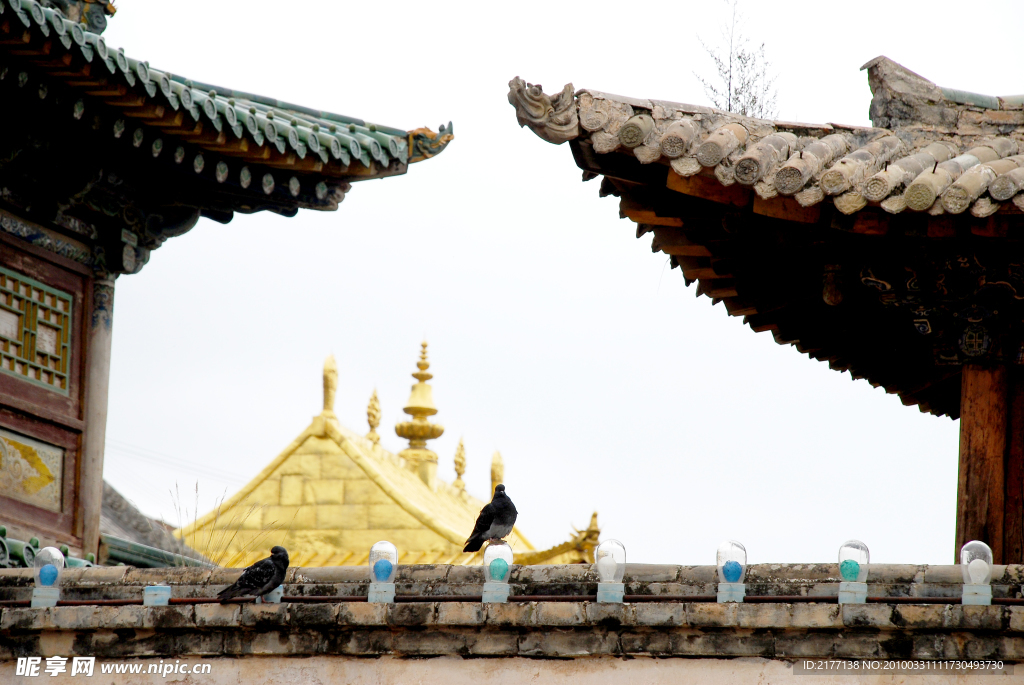 青海塔尔寺风光