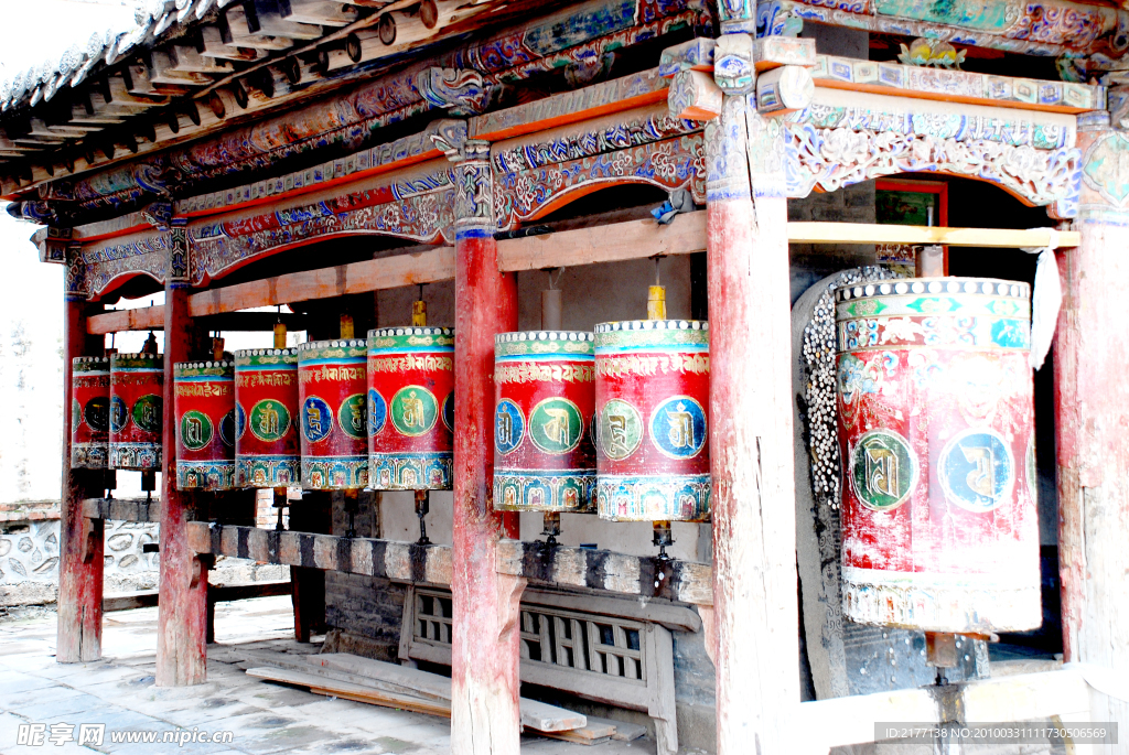 青海塔尔寺风光