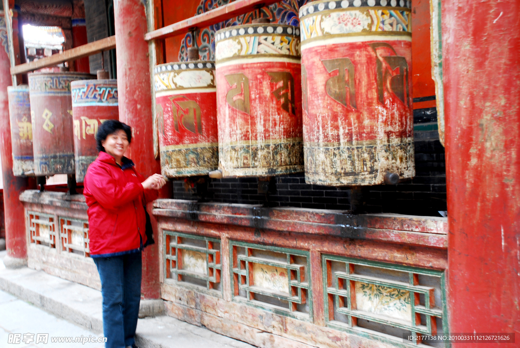 青海塔尔寺风光