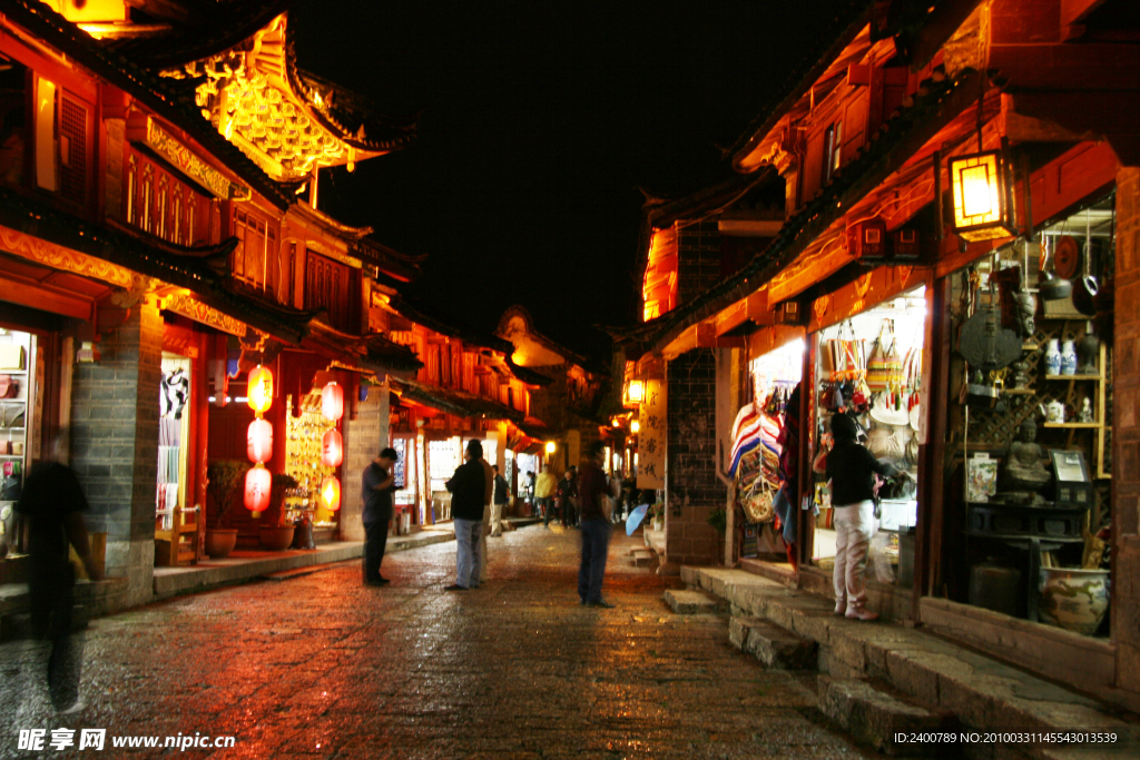 丽江夜景