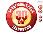 30天退款PSD高清超大图标