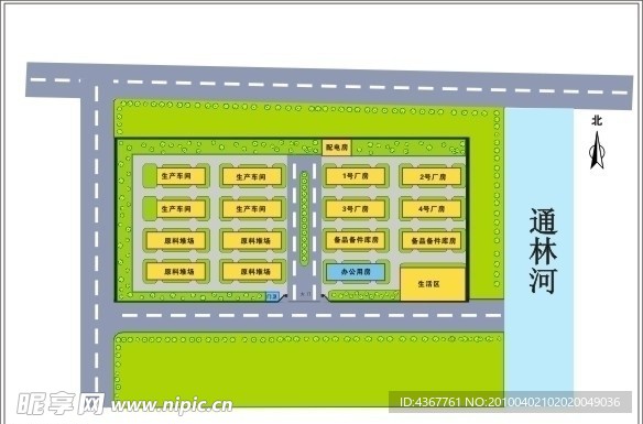 厂房 平面图