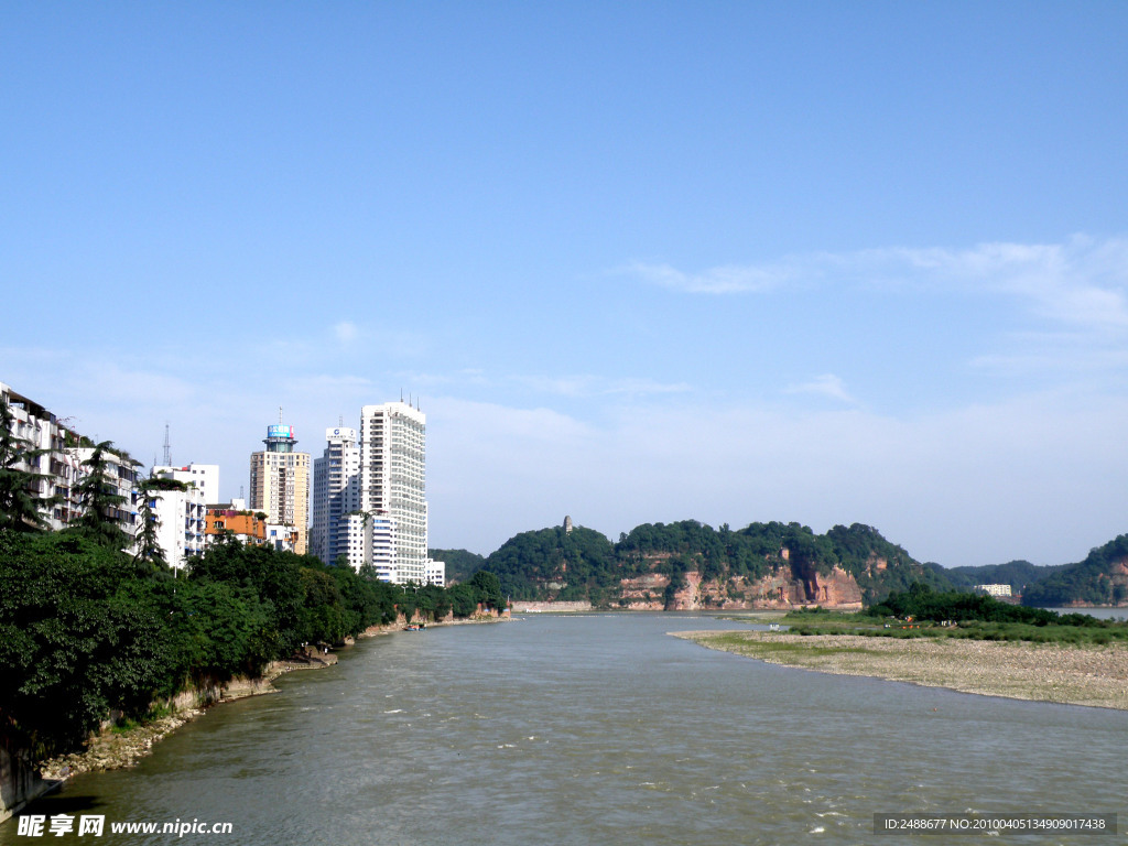 大渡河滨