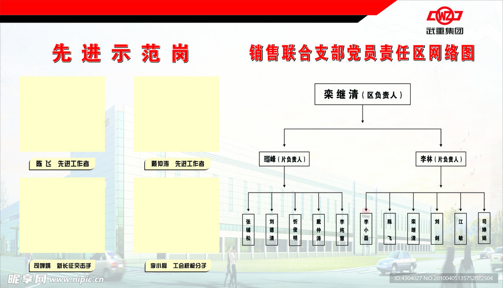 先进示范岗