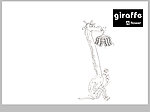 极简鹿与花创意本本