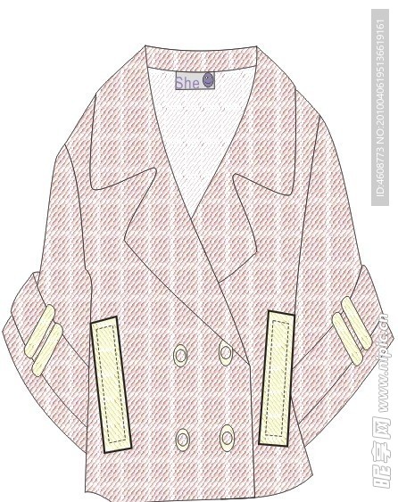 服装设计（驳领）