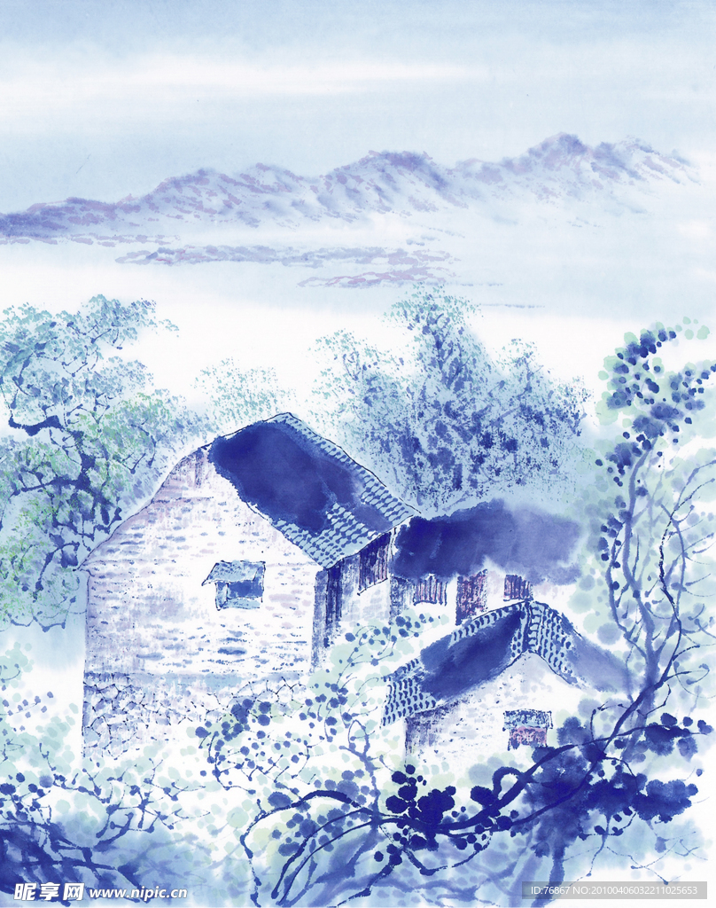 水墨山水
