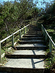山水风景 风景名胜 自然风景 旅游印记 山路阶梯 石梯 公园一角