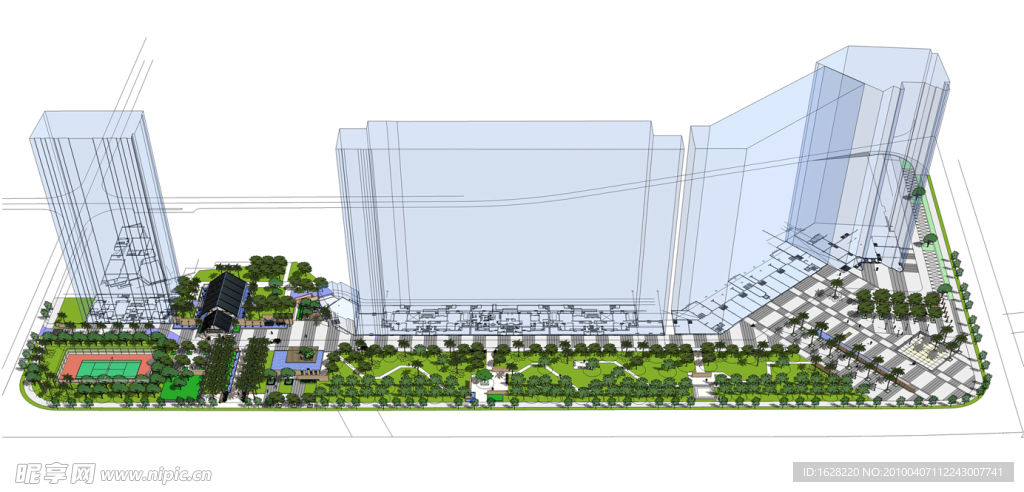 建筑设计效果图资料
