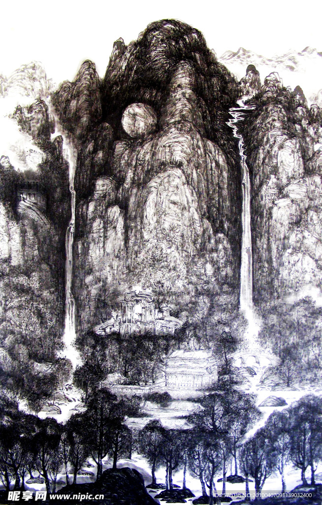 山水画