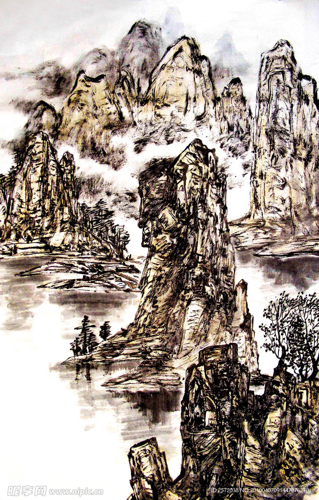 山水画