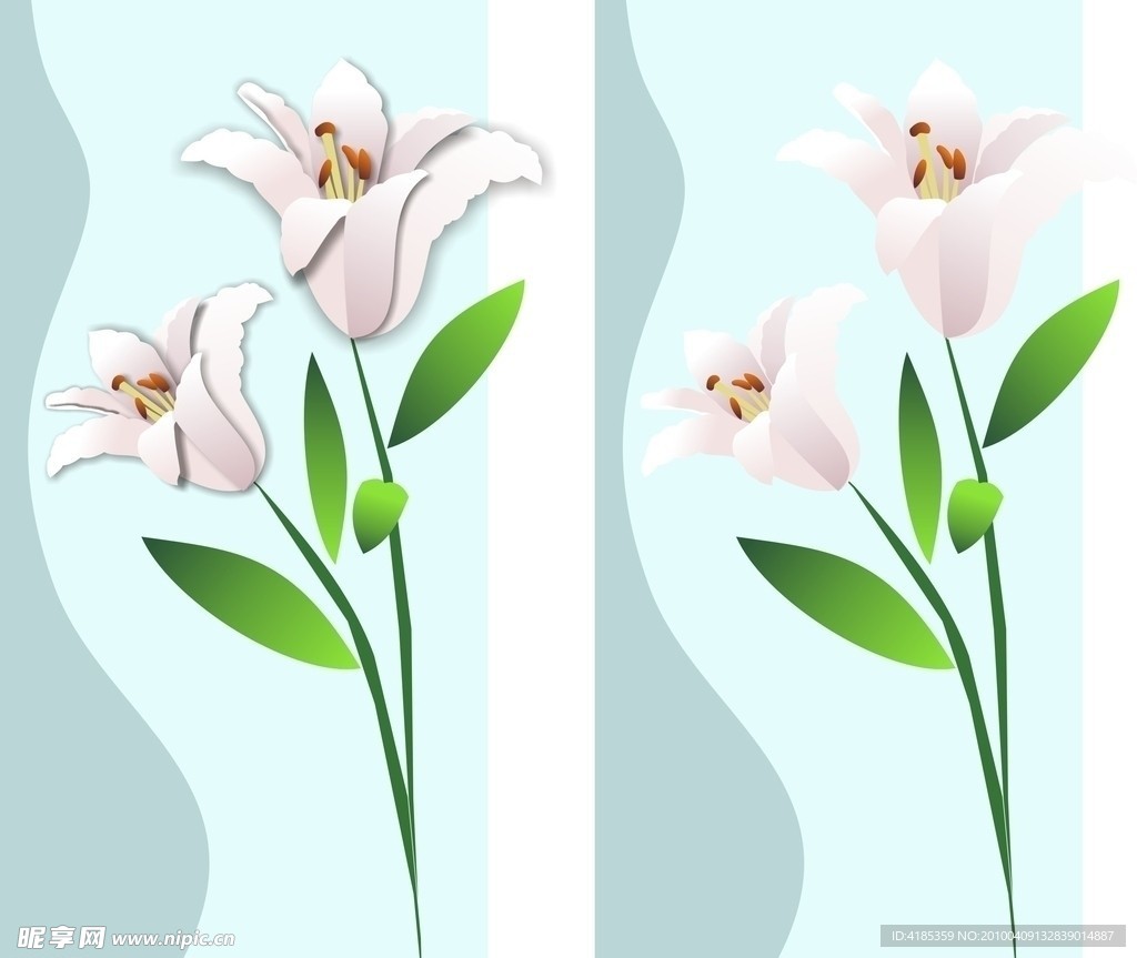矢量花