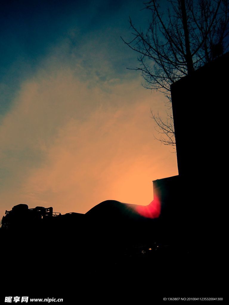 夕阳余晖