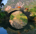 桥景