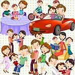 幸福家庭生活