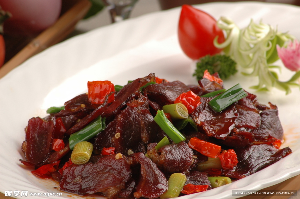 葱爆腊牛肉