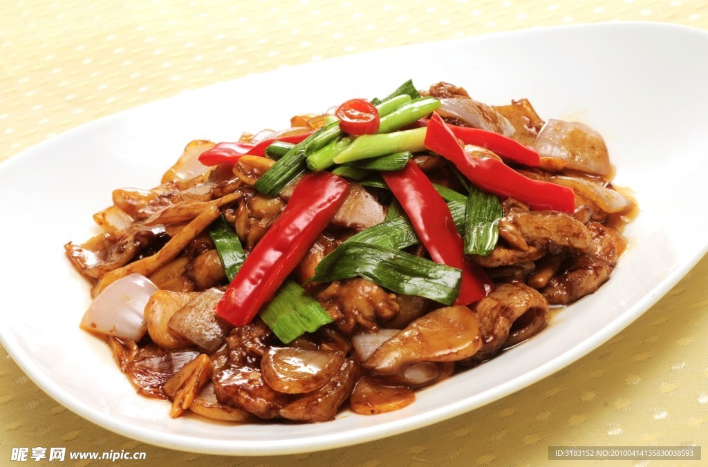 回锅鸡腿菇