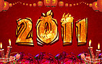 兔年 2011年艺术字下载