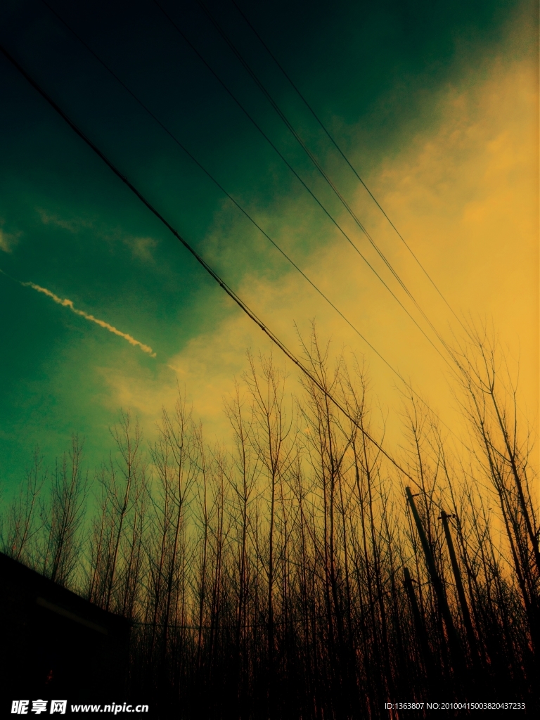 天空