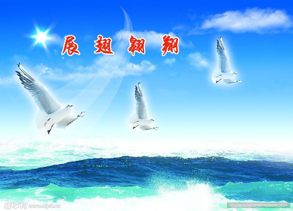 展翅翱翔