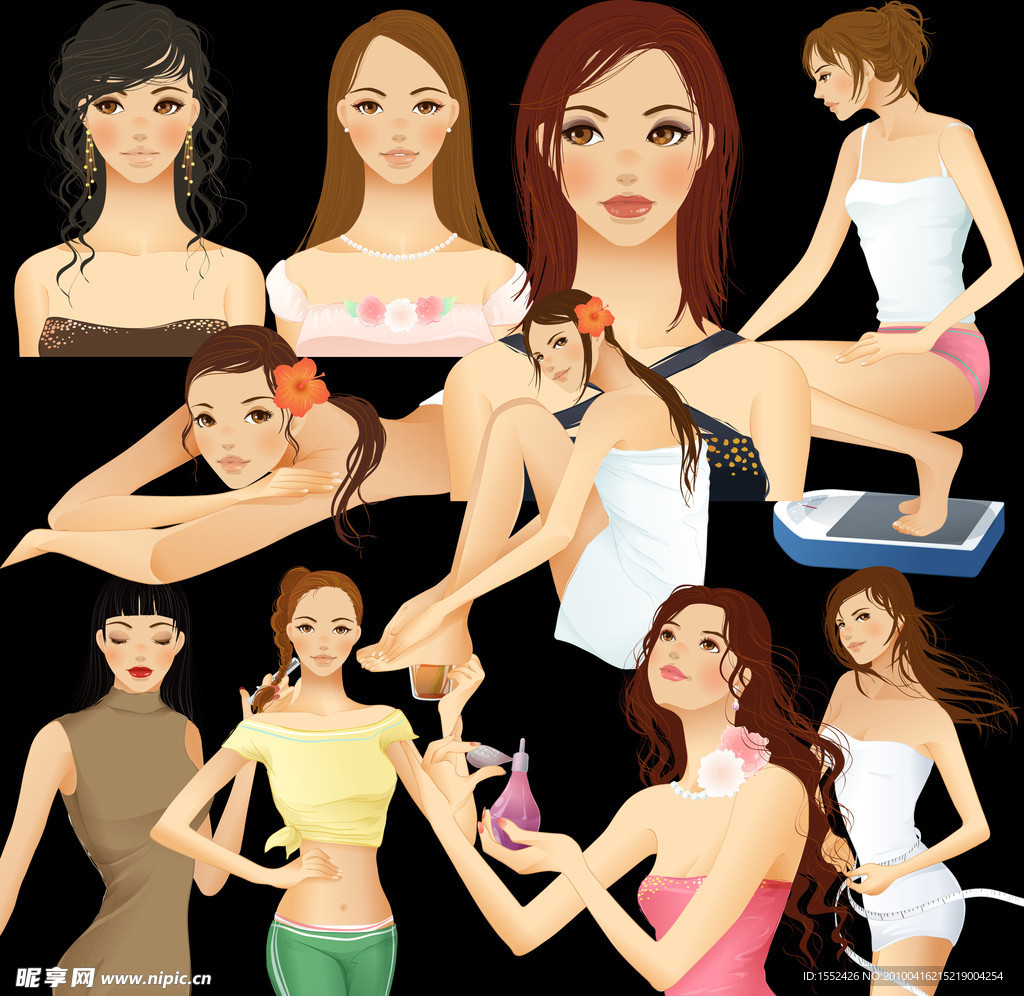 美女打扮
