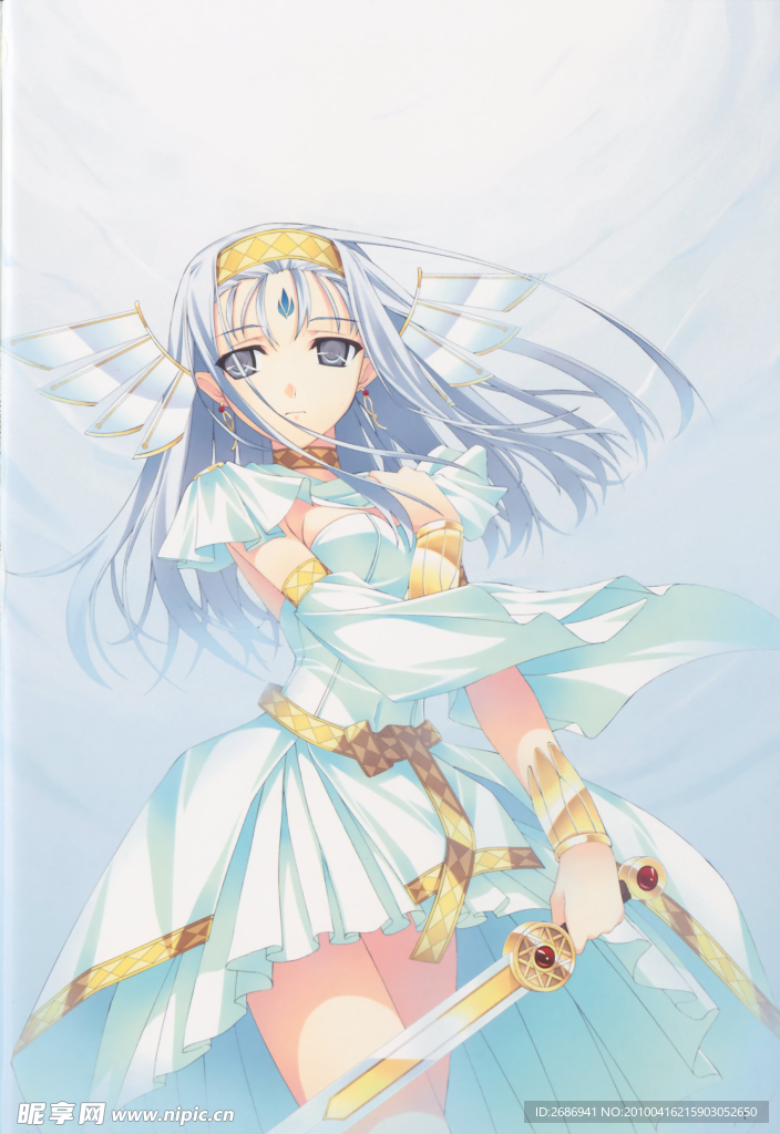 卡通美少女