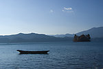 湖泊 山水 蓝天 白云 泸沽湖 西昌 湖水 风景 雪山 沼泽 旅游 高清