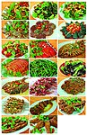 各种分层凉菜烧烤鸭王