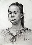 素描头像