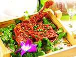 野生烤羊腿