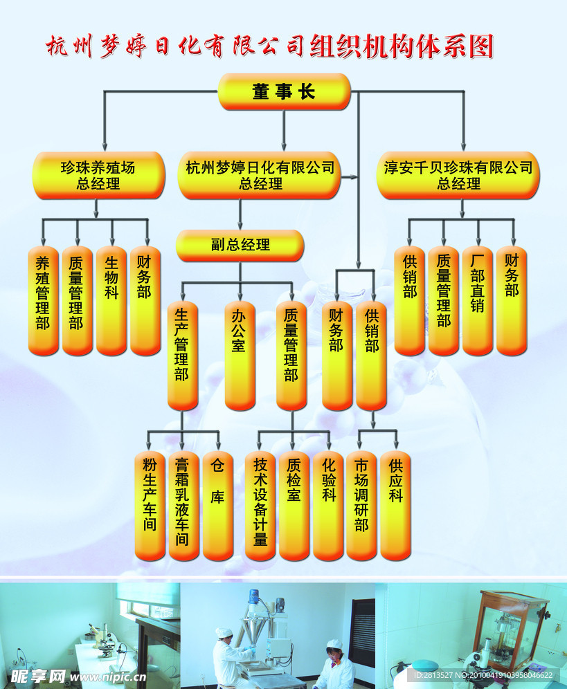 公司组织机构示意图