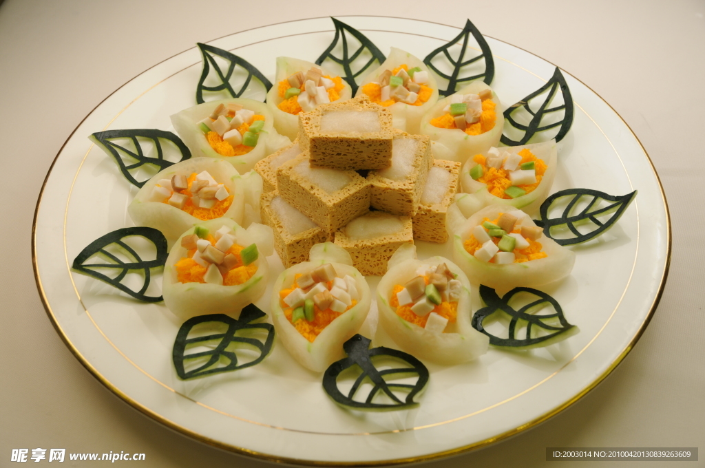 双味蟹籽豆腐