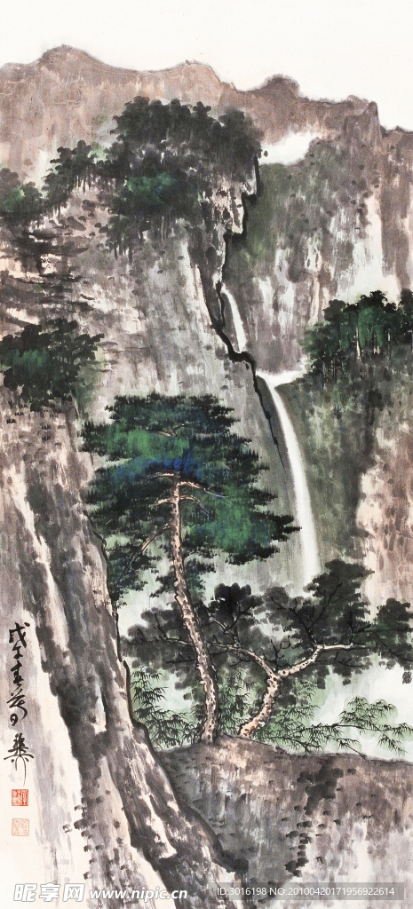 国画山水