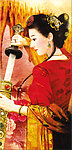 画集 动漫 手绘 美女