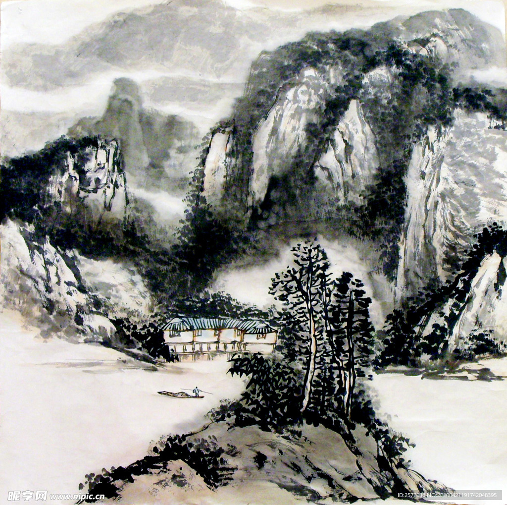 山水画